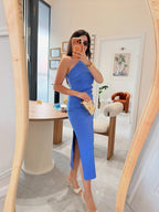 Blue /Orange dress