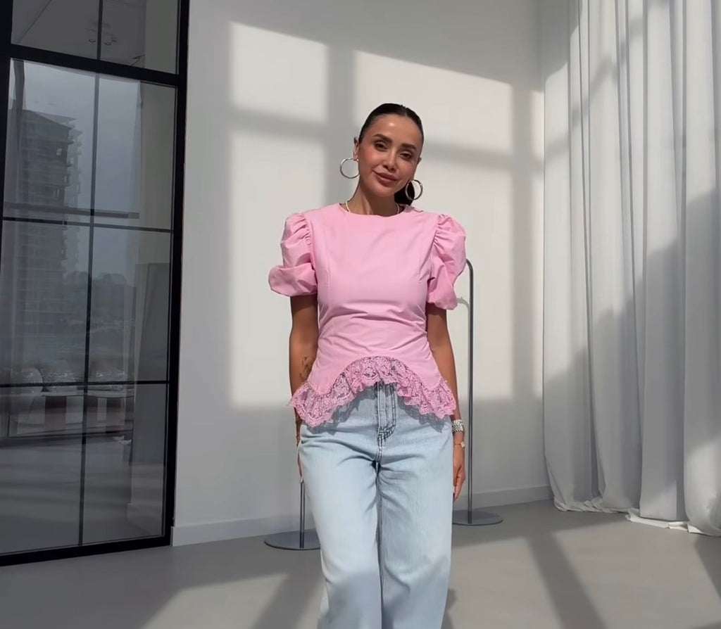 Pink top