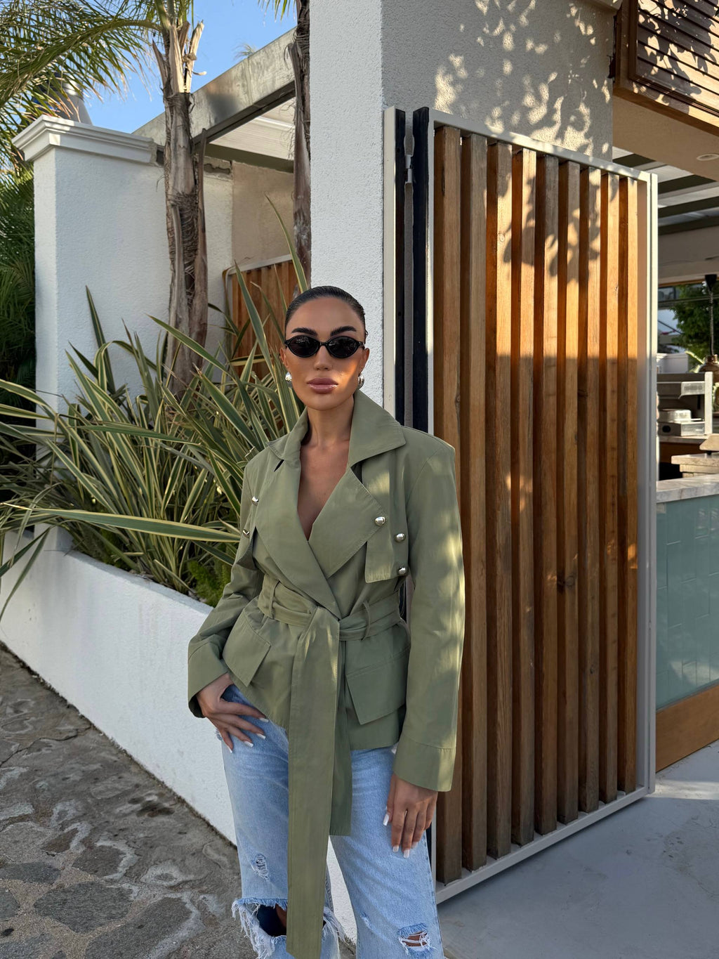 Olive green Jacket