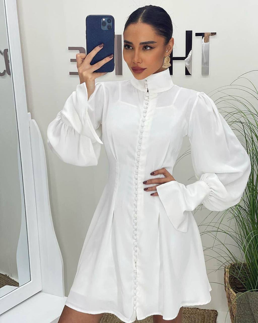 White dress