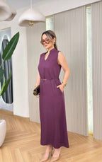 Purple dress