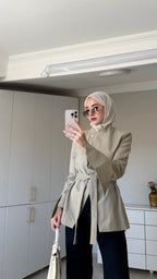 Olive green jacket