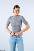 Black/Grey top