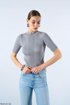 Black/Grey top