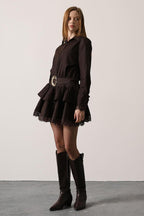 Brown dress