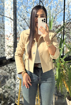 Red Beige blazer