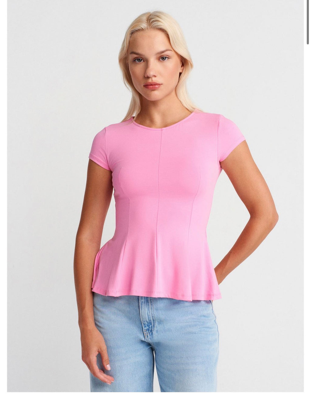 Pink/Beige top