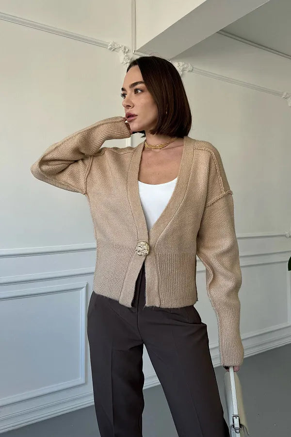 Burgundy/ Beige top
