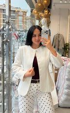 White Blazer