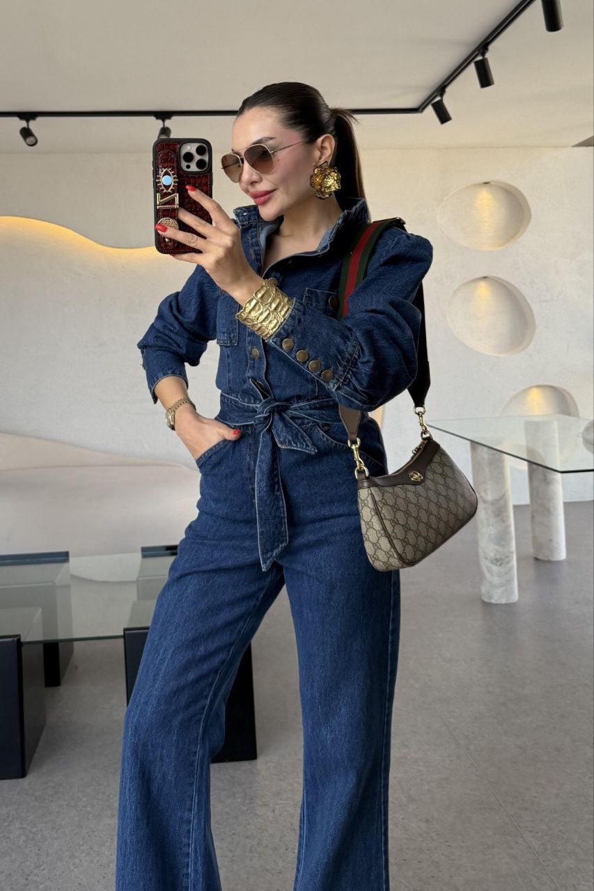 Jeans jumpsuit