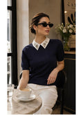 Navy top