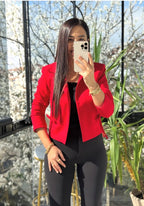 Red Beige blazer