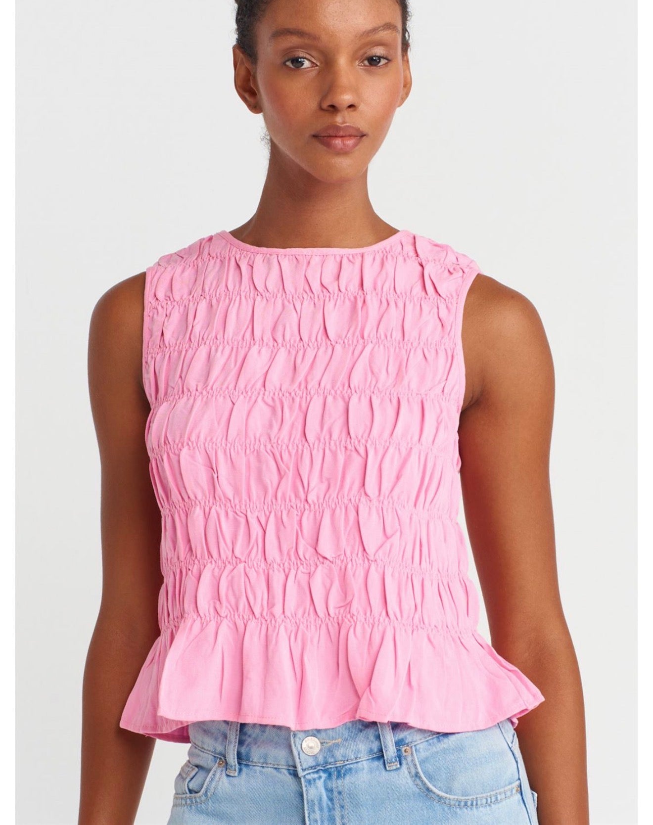 Red/Beige/Pink top