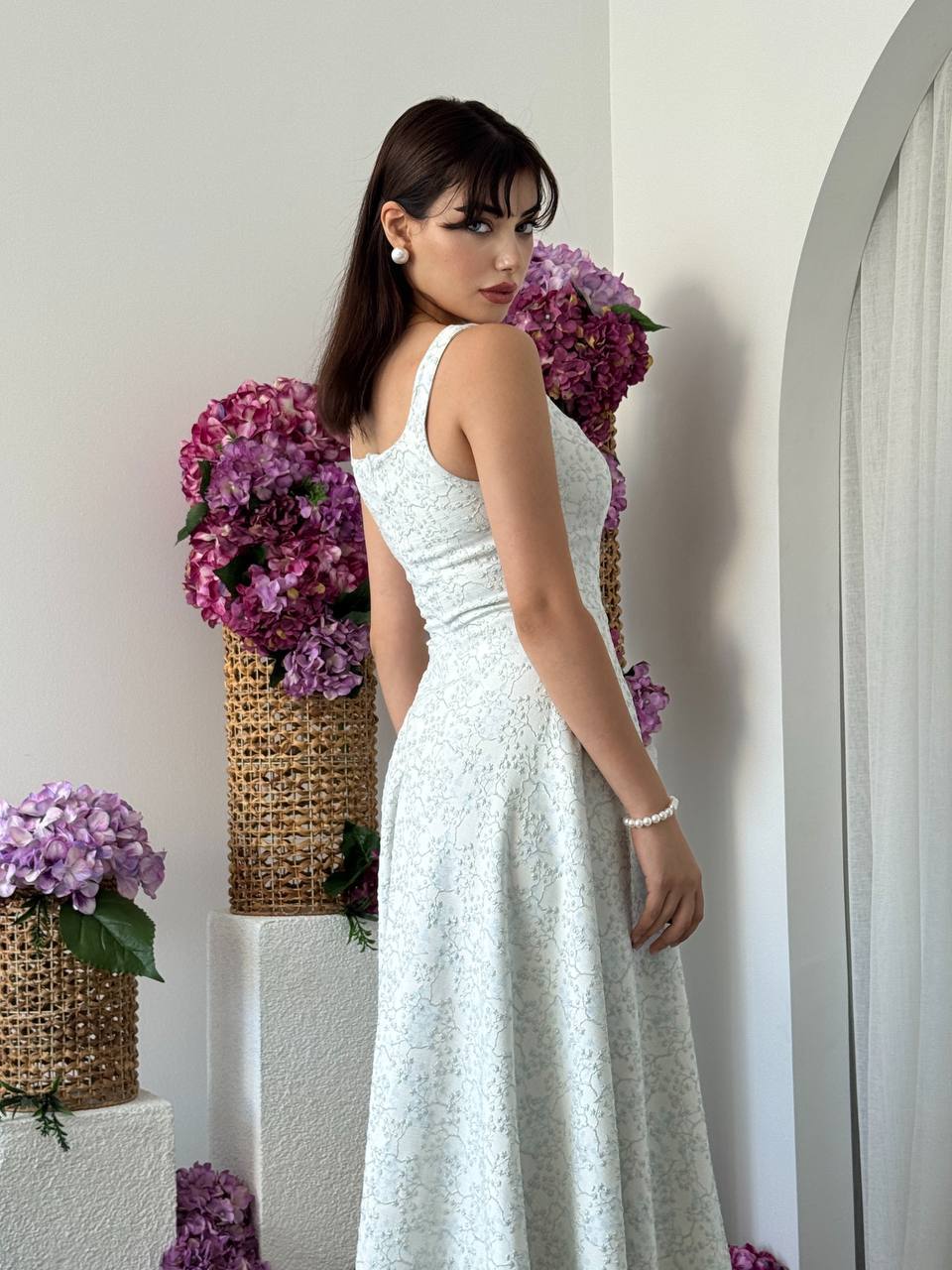 Blue dress