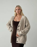 Grey cardigan