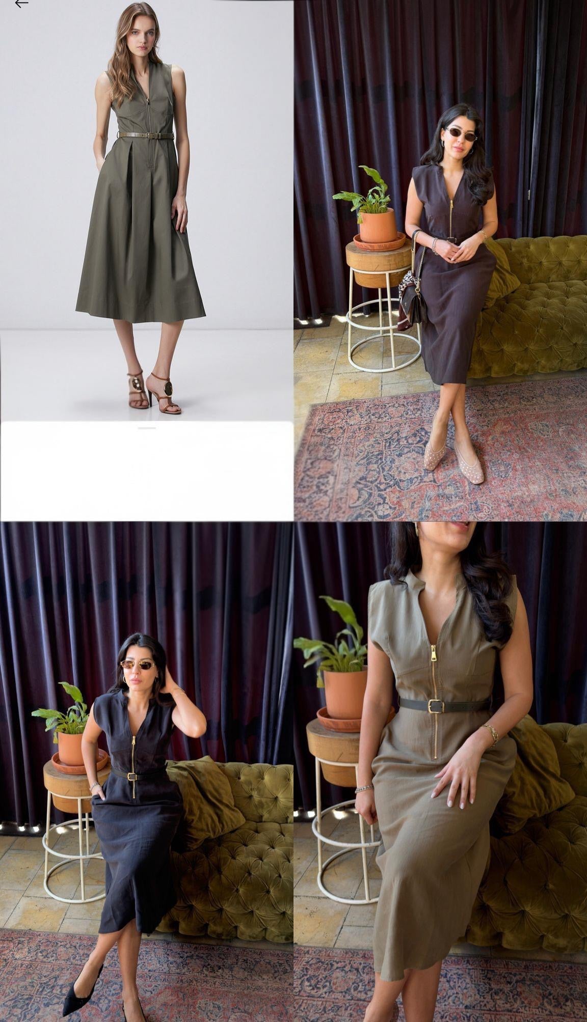 Black/Brown dress