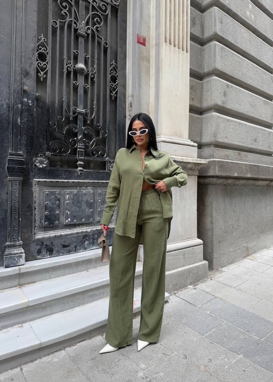 Olive green set