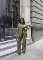 Olive green set