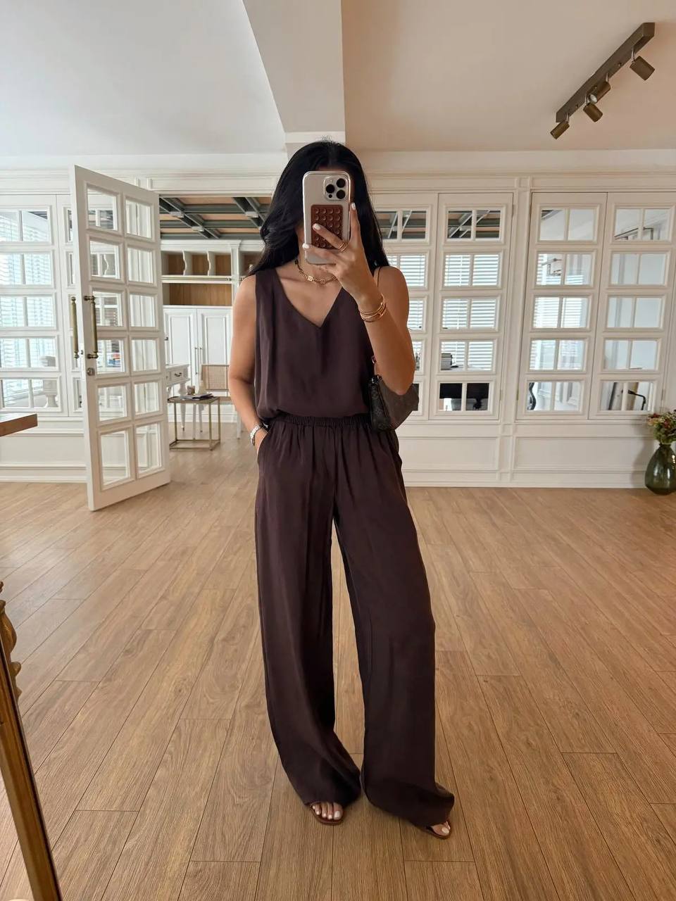 Brown/grey set