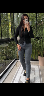 Black Burgundy White top