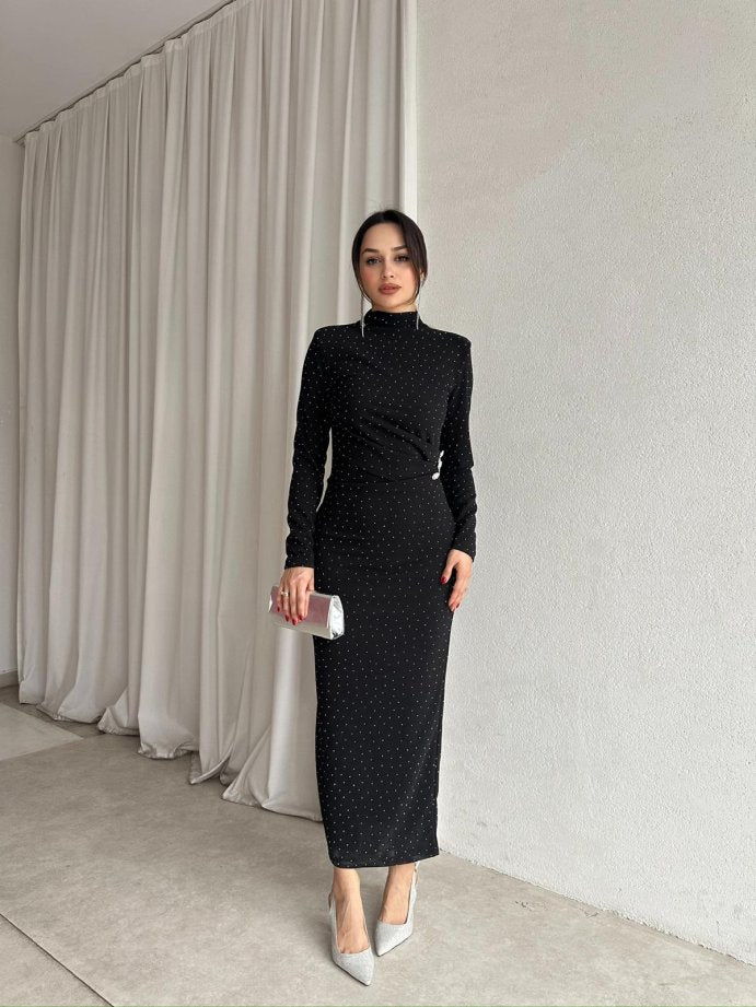 Black formal dress