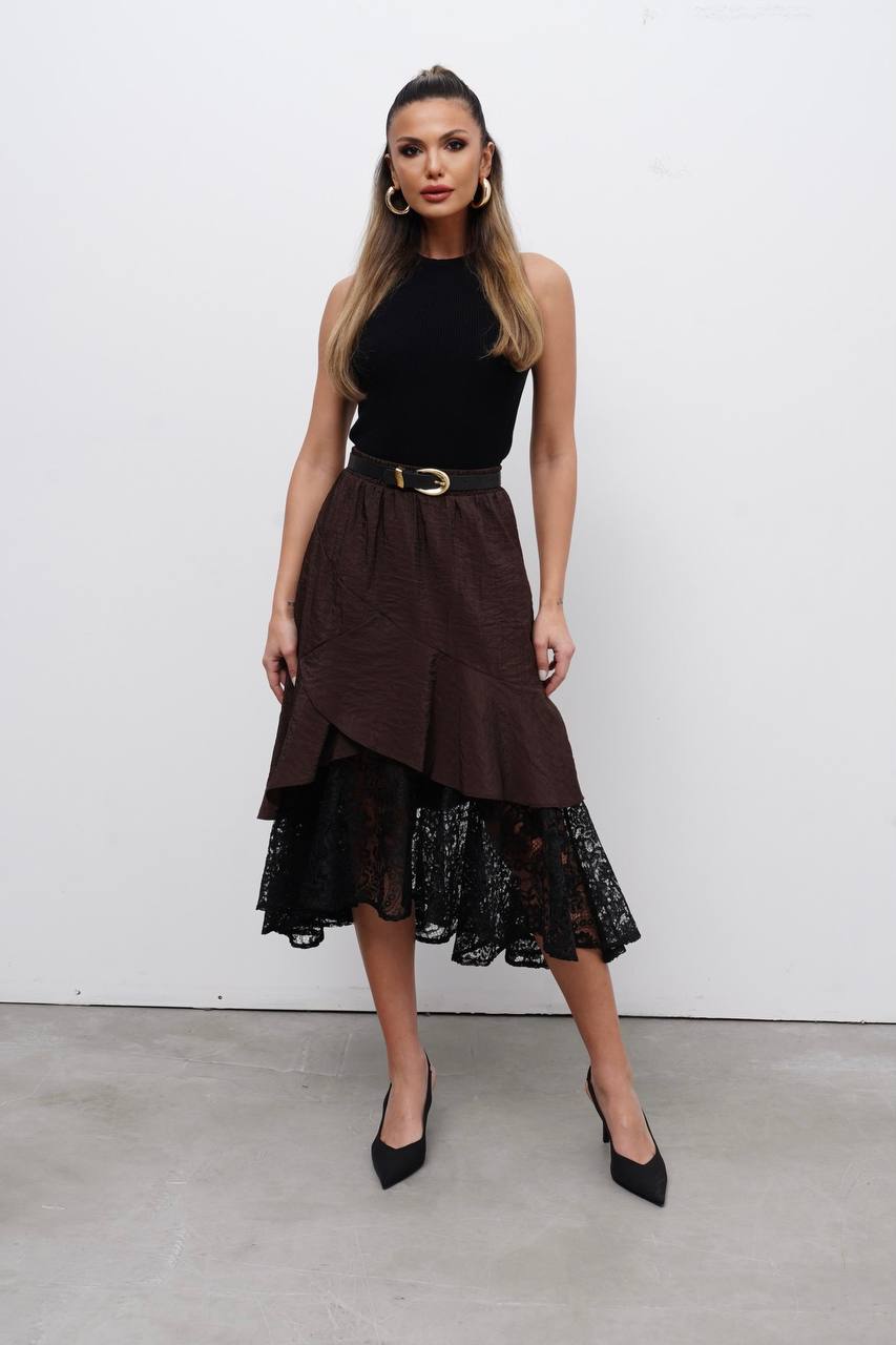 Brown skirt
