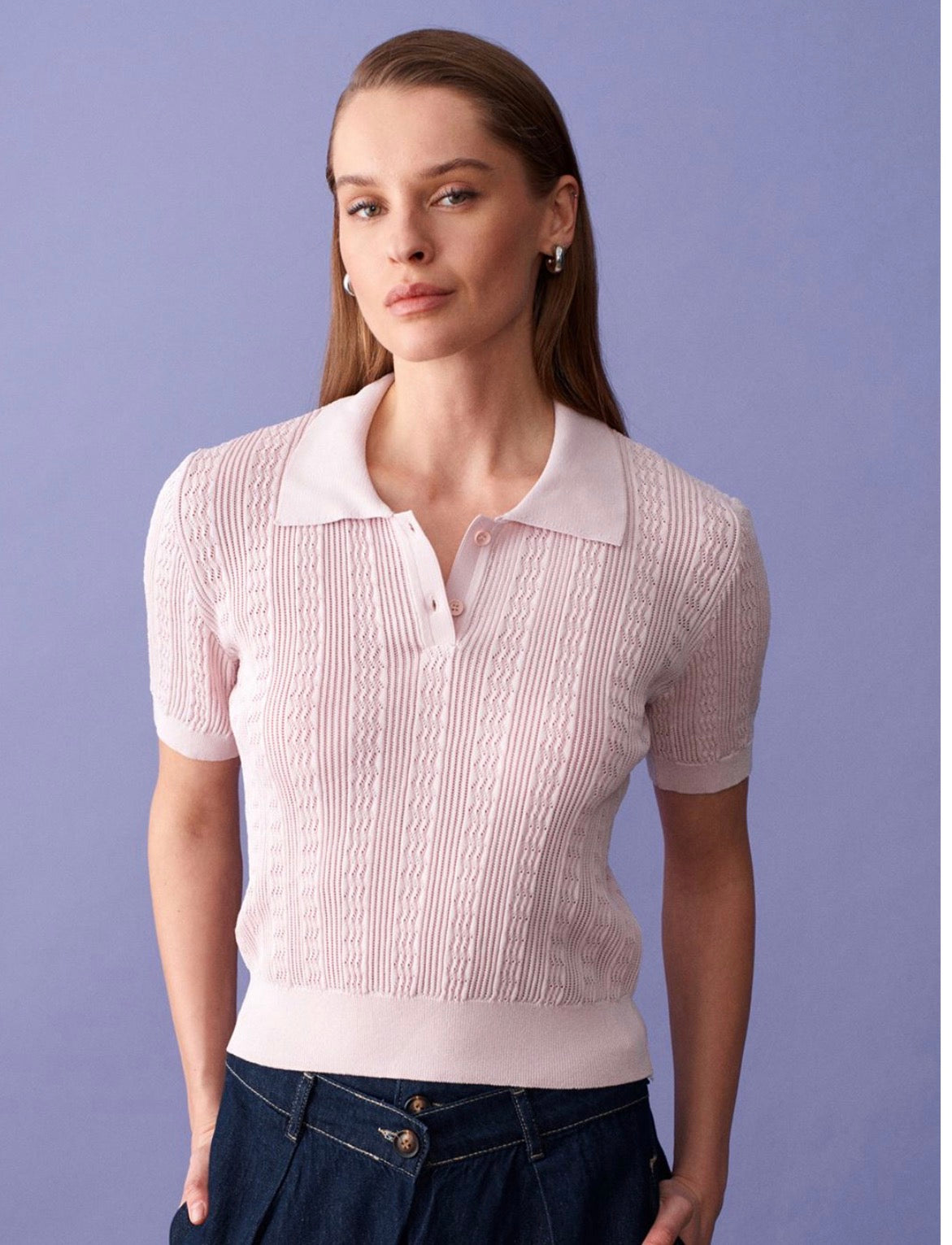 Pink/yellow top