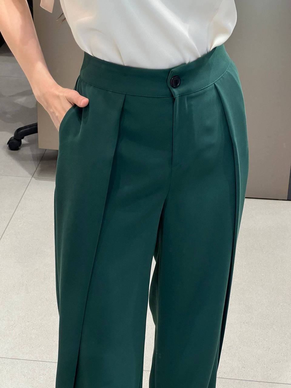 Green pants