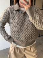 Yellow / off white / grey top