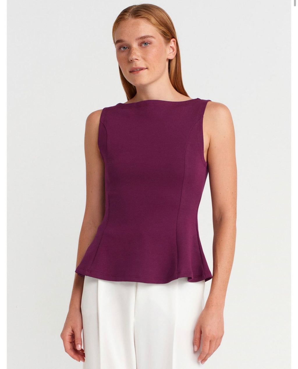 Purple pink top