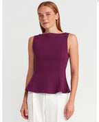 Purple pink top