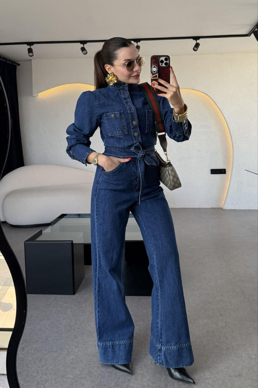 Jeans jumpsuit