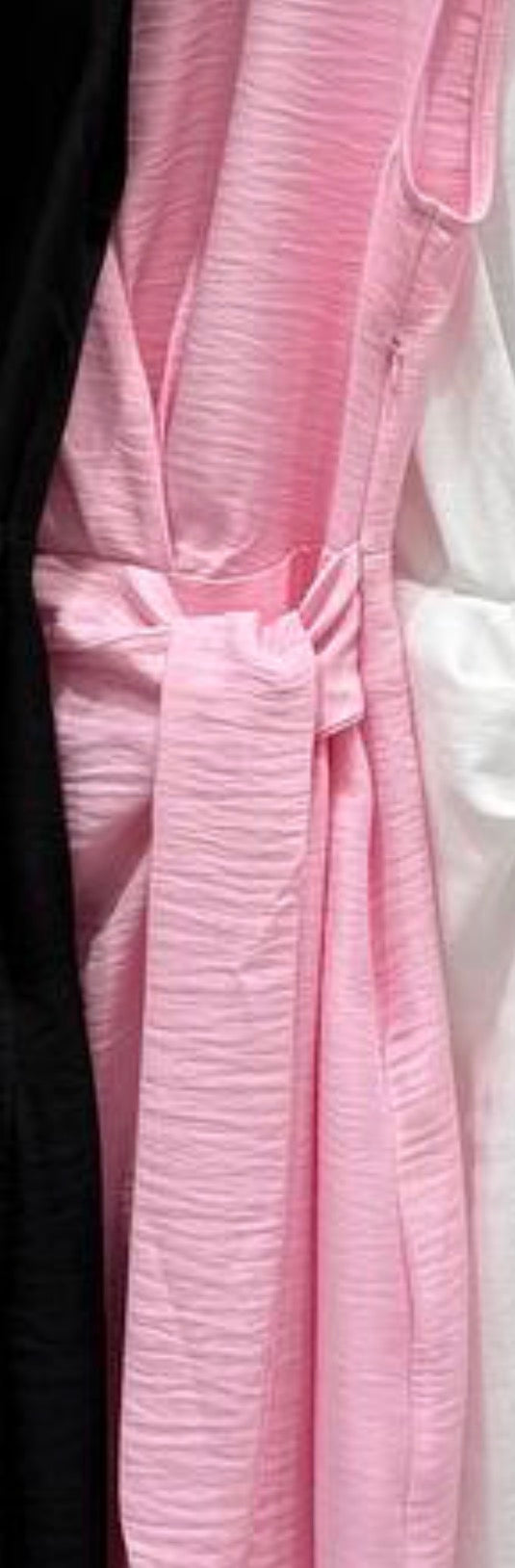 Olive green /Pink dress