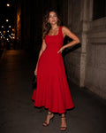 Red dress