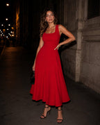 Red dress