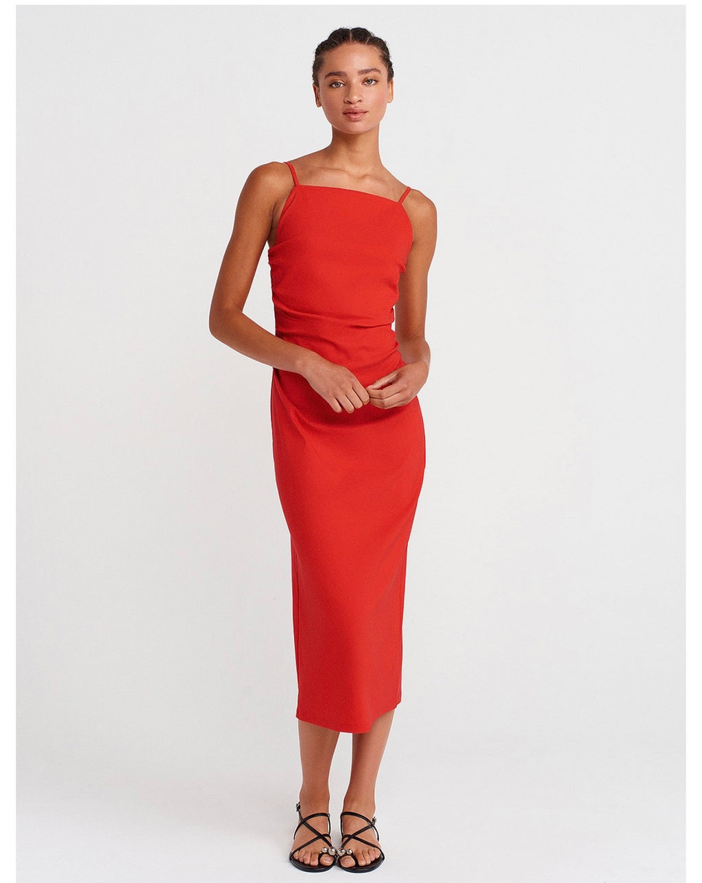 Red dress