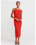 Red dress