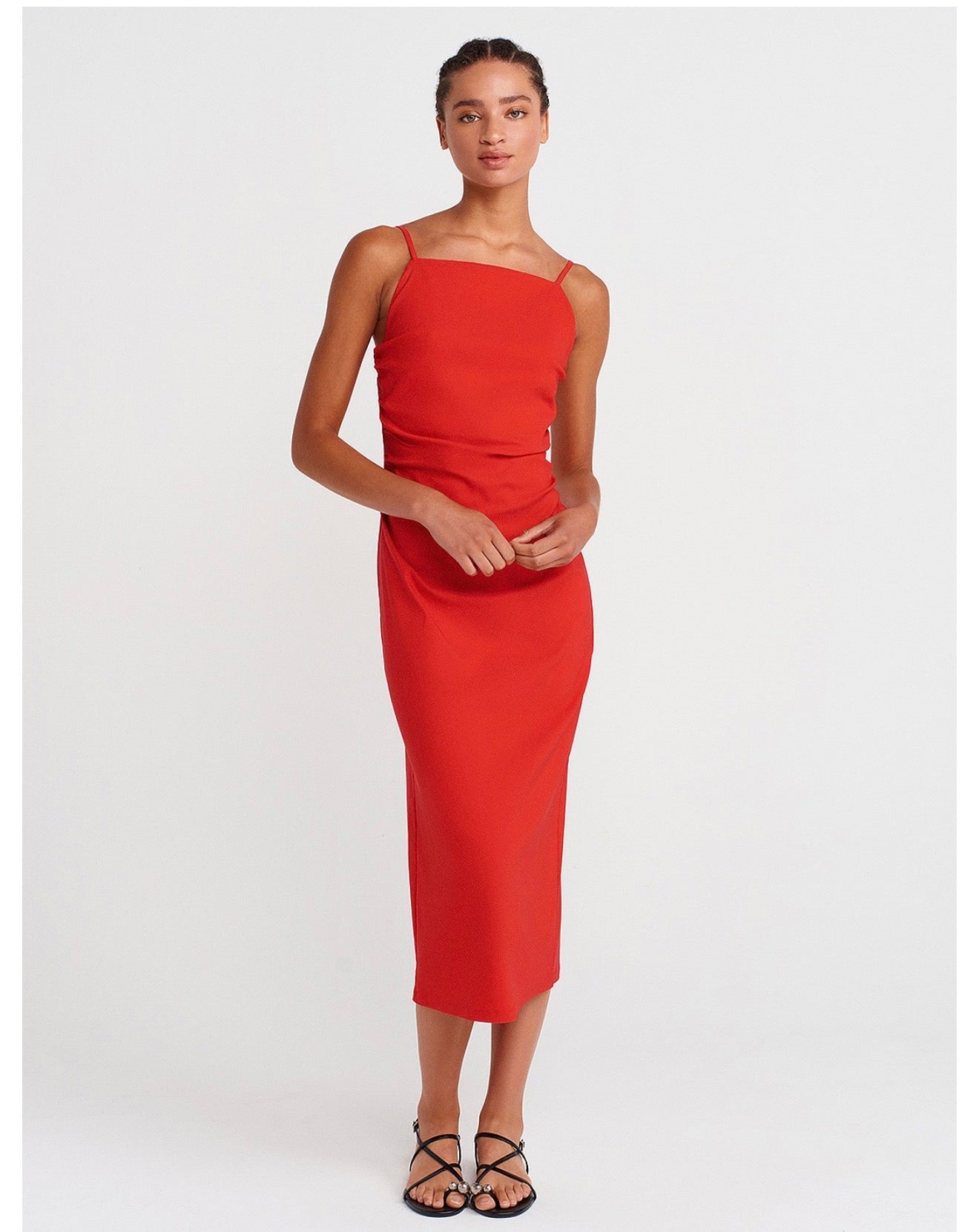 Red dress