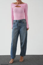 Pink top