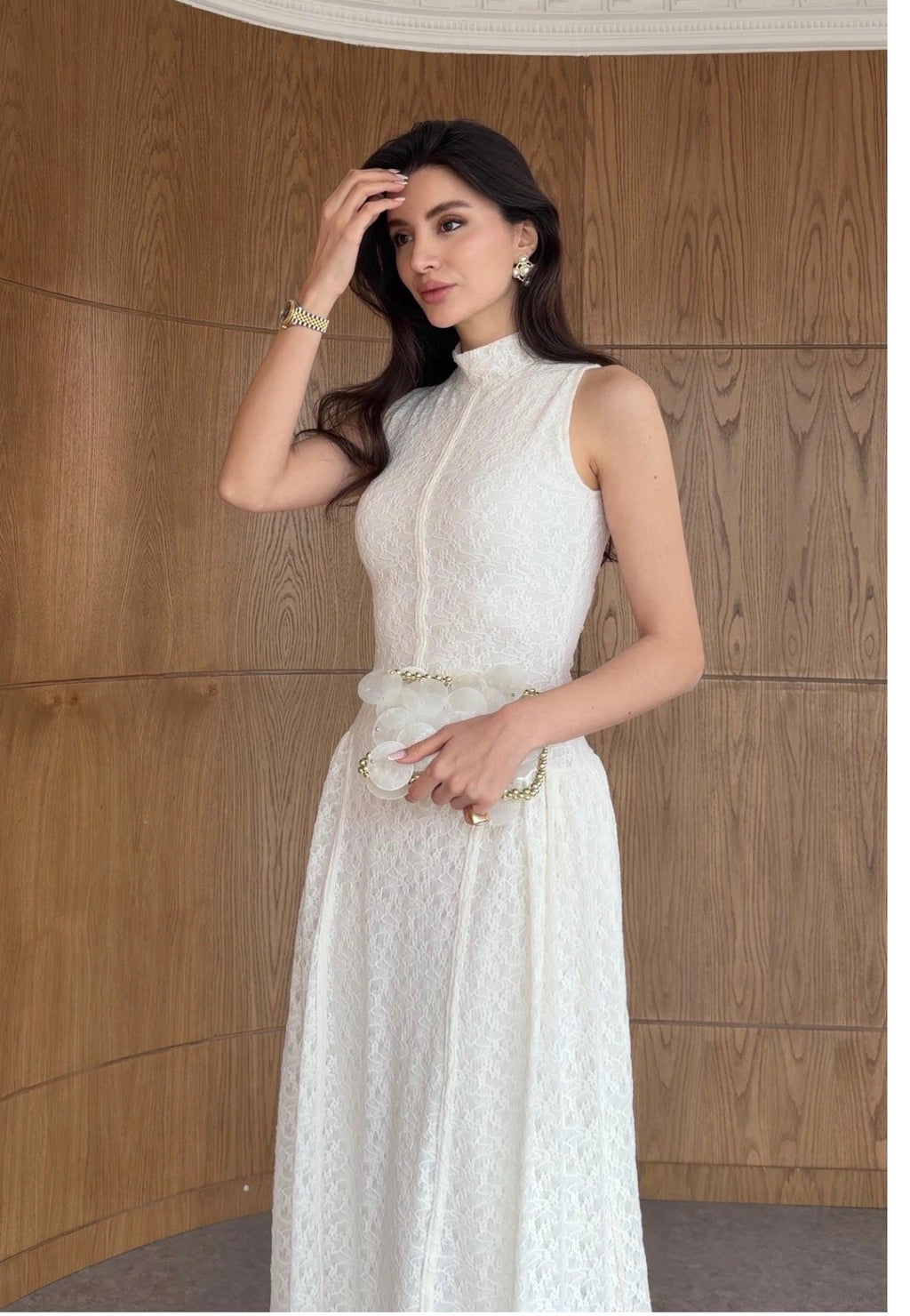 White dress