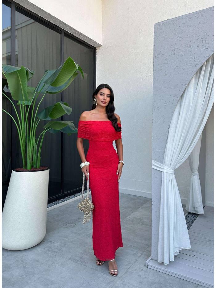 Red dress
