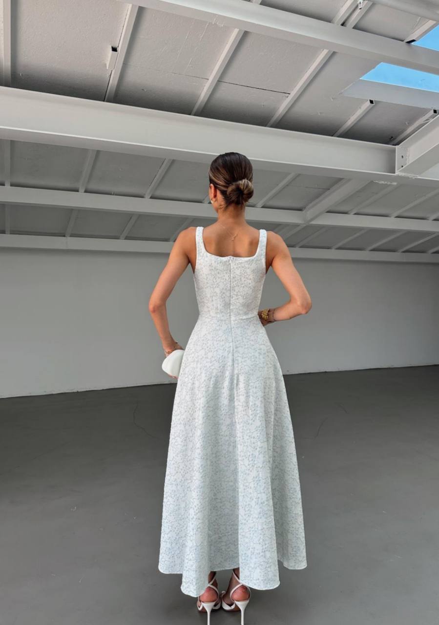 Blue dress