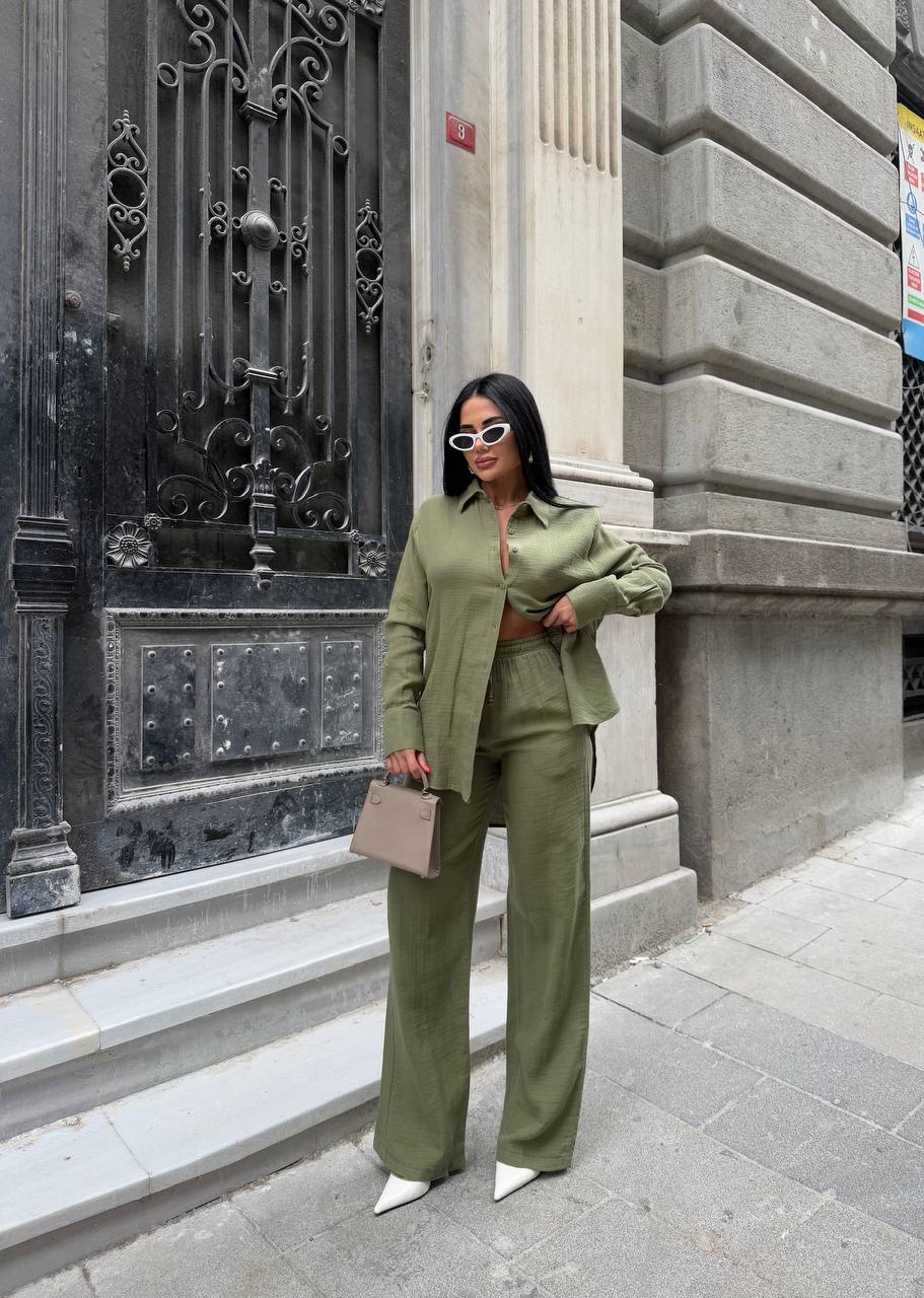 Olive green set