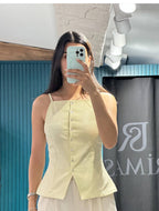 Pink Yellow top