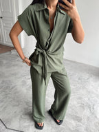 Olive green set