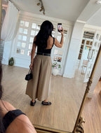 Black /Beige pants