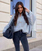 Grey cardigan