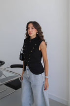 Black vest