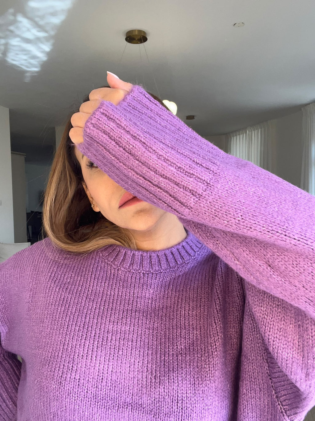 Purple/ Pink top