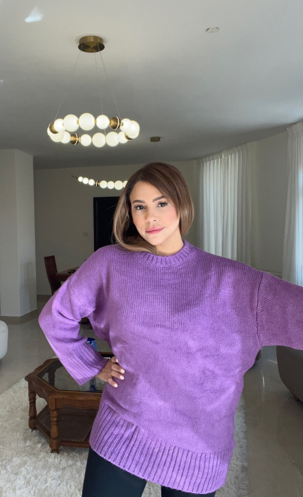 Purple/ Pink top